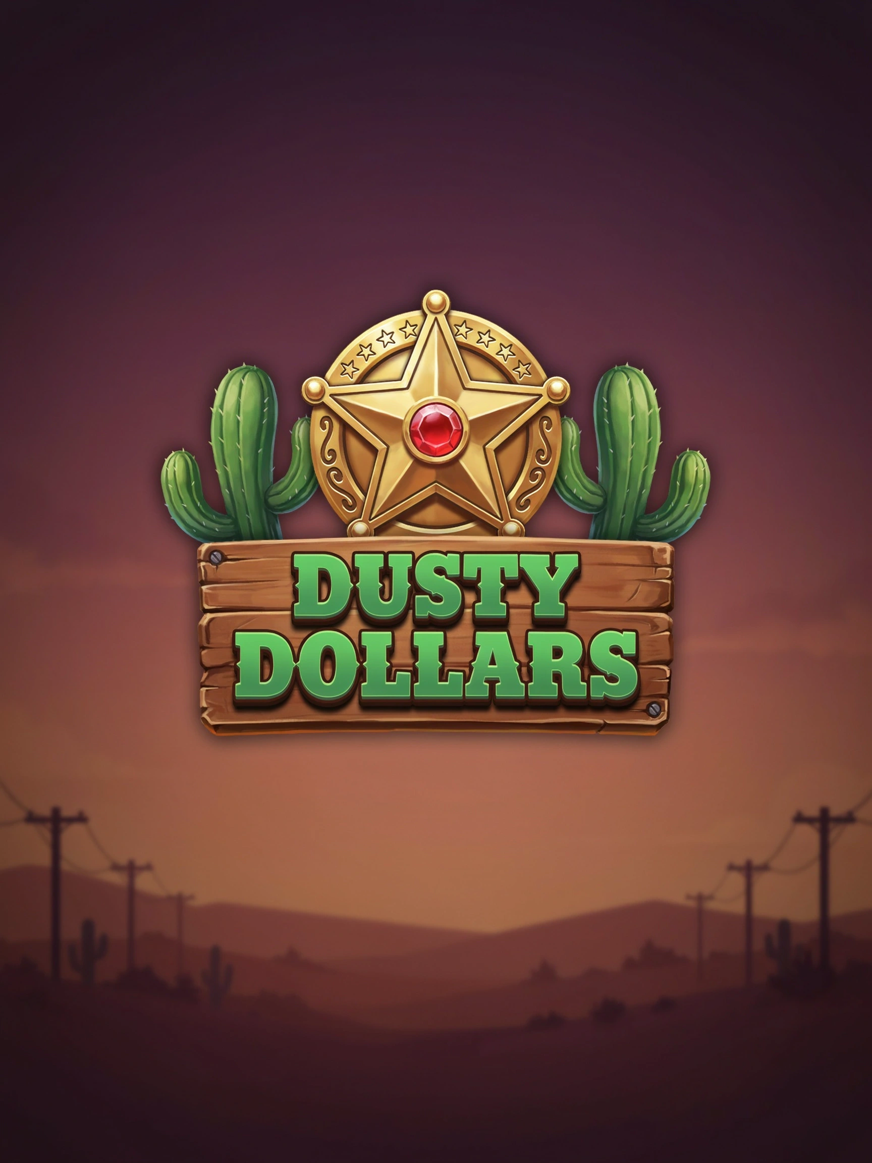 Dusty Dollars pokie loading screen