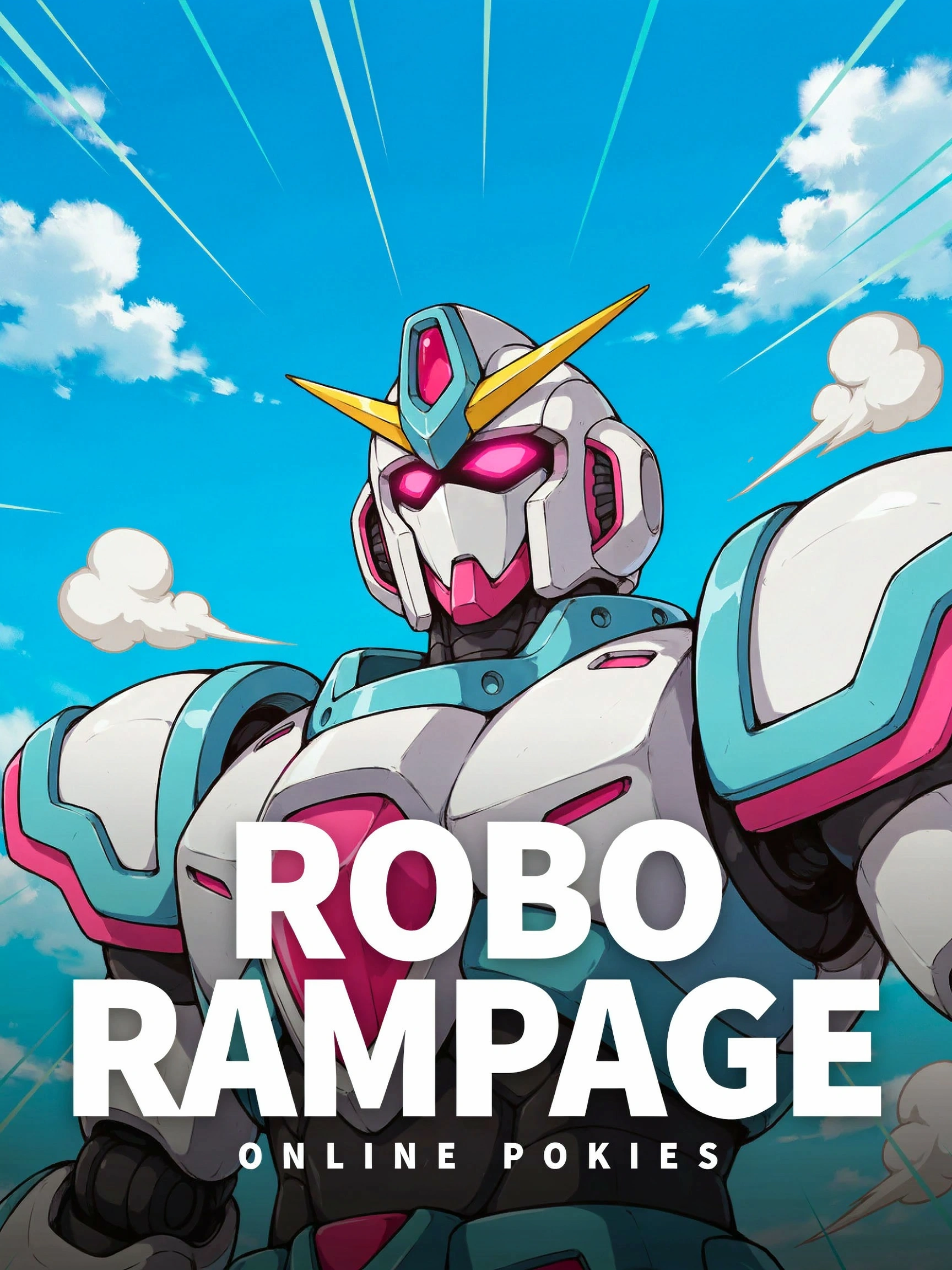 Mecha Mayhem pokie game cover